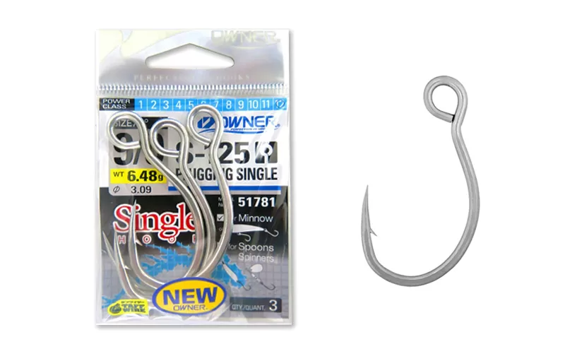 Owner S-125 Plugging Single Hooks, At Price Of 4.85 €