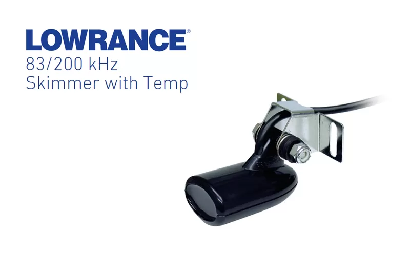 Lowrance 83/200 KHz Transom Mount Skimmer With Temp, At Price Of 82.83 € - Image 2