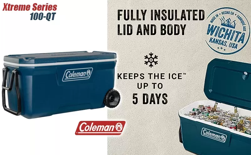 Coleman Xtreme Wheeled Cooler 100-QT, At Price Of 267.92 € - Image 4