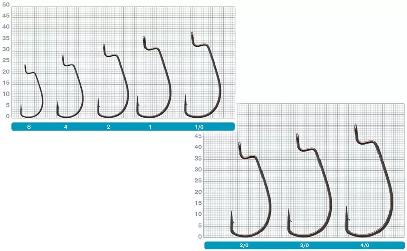 Pontoon 21 5509 ProtPoint Teflon Coated Offset Hooks, At Price Of 3.06 €